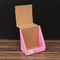 Nail paper card shaped packaging box, customized beauty product display box, customized cosmetics corrugated paper color