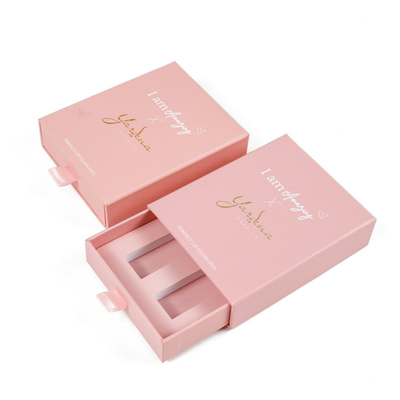 Custom drawer type packaging box Cosmetics lipstick skin care gift packaging box