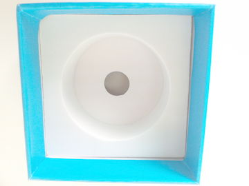 Custom Square Rigid Gift Boxes With Lid, Promotional Electronics Packaging Box With Sponge Tray
