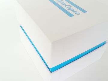 Custom Square Rigid Gift Boxes With Lid, Promotional Electronics Packaging Box With Sponge Tray