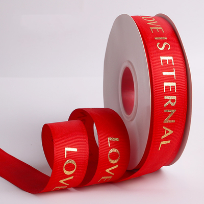 Customized gilded ribbed ribbon bouquet packaging, ribbon cake packaging, rope weaving