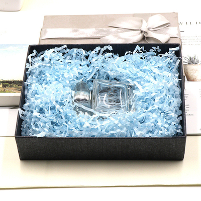 Thin Lafite grass pleated paper silk candy box gift box decoration filling material Lafite grass