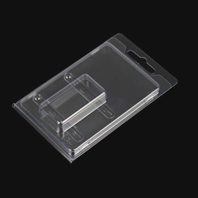 Blister packaging box transparent inner pvc custom folded plastic double bubble Shell packaging