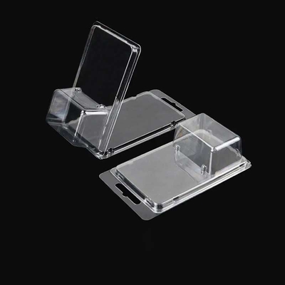 Blister packaging box transparent inner pvc custom folded plastic double bubble Shell packaging