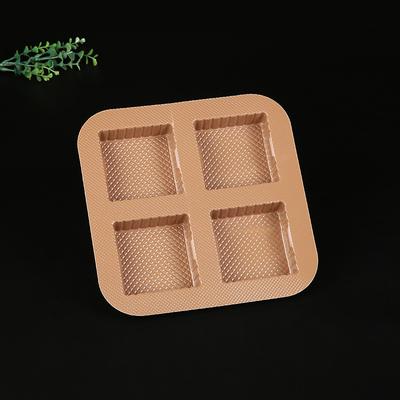 pet inner golden blister tray custom Mid-Autumn moon cake gift box plastic bottom blister box custom