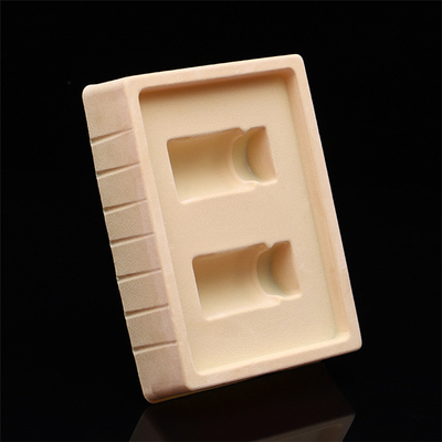 Custom pvc box flocking blister inner cosmetic packaging plastic blister tray