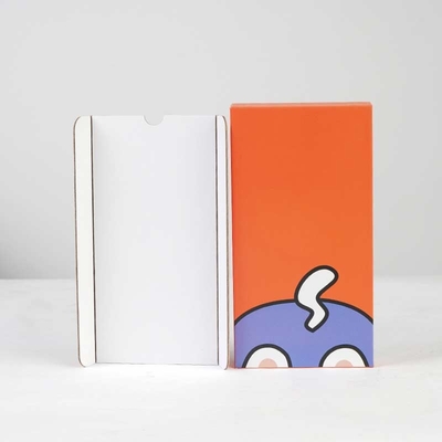 Customized mobile phone case packaging box Orange Cat series packaging box toughened film packaging box customized