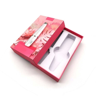 Custom skin massager packaging whitening liquid cosmetics printing cover paper box