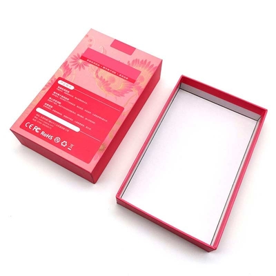 Custom skin massager packaging whitening liquid cosmetics printing cover paper box