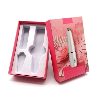 Custom skin massager packaging whitening liquid cosmetics printing cover paper box