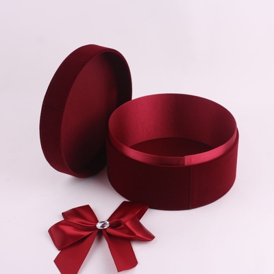 Custom scarf packaging box Bra underwear storage flannel creative birthday bow gift box