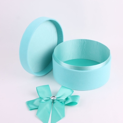 Custom scarf packaging box Bra underwear storage flannel creative birthday bow gift box