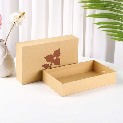 Custom kraft paper crafts gift box Belt packing box Silk scarf packing box drawer gift box