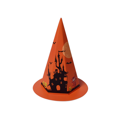 Funny Halloween cartoon hat candy cookie gift box custom Halloween packaging color packaging box