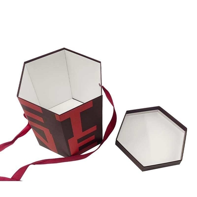 Hand gift packaging box Universal Christmas gift box Valentine gift box Perfume hexagonal box customization