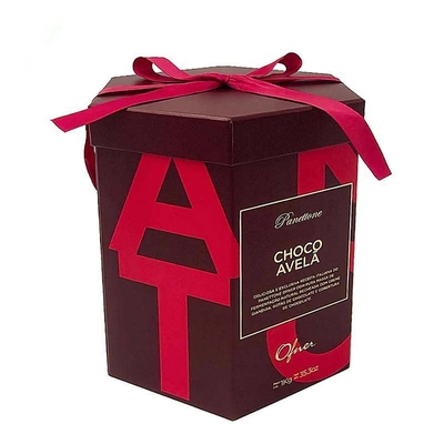 Hand gift packaging box Universal Christmas gift box Valentine gift box Perfume hexagonal box customization