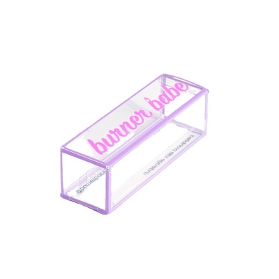 PVC lip balm box Lipstick plastic small box transparent color box pet box Plastic packaging box transparent