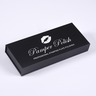 Cardboard handmade lipstick packaging Custom lipstick sample clamshell magnet box Gift box Gift packaging box