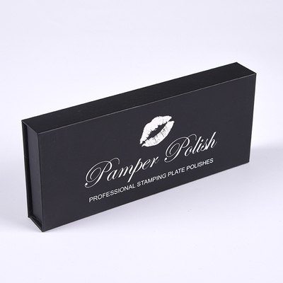 Cardboard handmade lipstick packaging Custom lipstick sample clamshell magnet box Gift box Gift packaging box