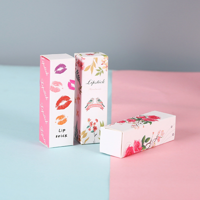 Lipstick box packaging box customized single lipstick cosmetic color box packaging box gift box