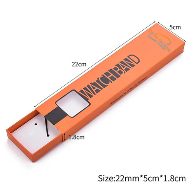 Strap draw box drawer box custom color box silicone strap packaging