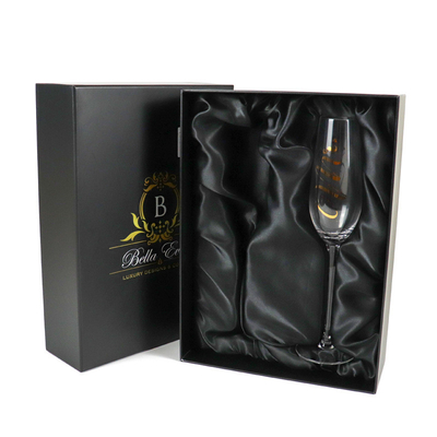 Custom high-grade tall glass wine glass gift packaging box heaven and earth cover packaging box carton custom