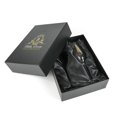 Custom high-grade tall glass wine glass gift packaging box heaven and earth cover packaging box carton custom