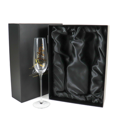 Custom high-grade tall glass wine glass gift packaging box heaven and earth cover packaging box carton custom
