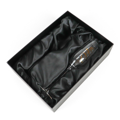 Custom high-grade tall glass wine glass gift packaging box heaven and earth cover packaging box carton custom