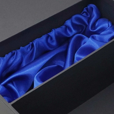 Wine box custom high-end wine gift packaging box Empty box wine bottle single with wine glass drawer box silk lining