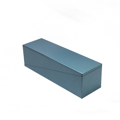 Custom inclined triangle clamshell hardcover box special-shaped hardcover box Red wine hardcover box foreign wine box