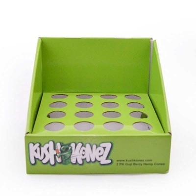 Supermarket display shelf display box PDQ desktop display box Custom corrugated box cosmetic paper packaging box