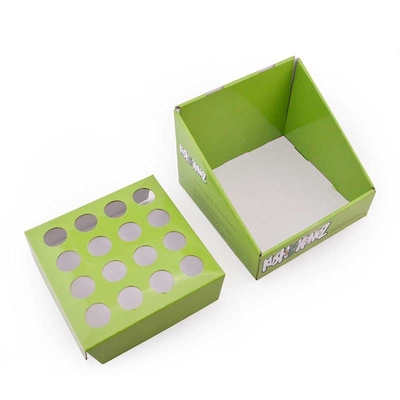 Supermarket display shelf display box PDQ desktop display box Custom corrugated box cosmetic paper packaging box