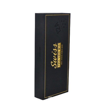 Clamshell cosmetics gift box paper box custom Europe and America rectangular wig box empty box custom printing